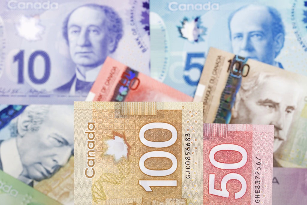 canadian banknotes