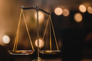 the scales of legal justice in Toronto