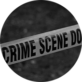 crime scene bg circle